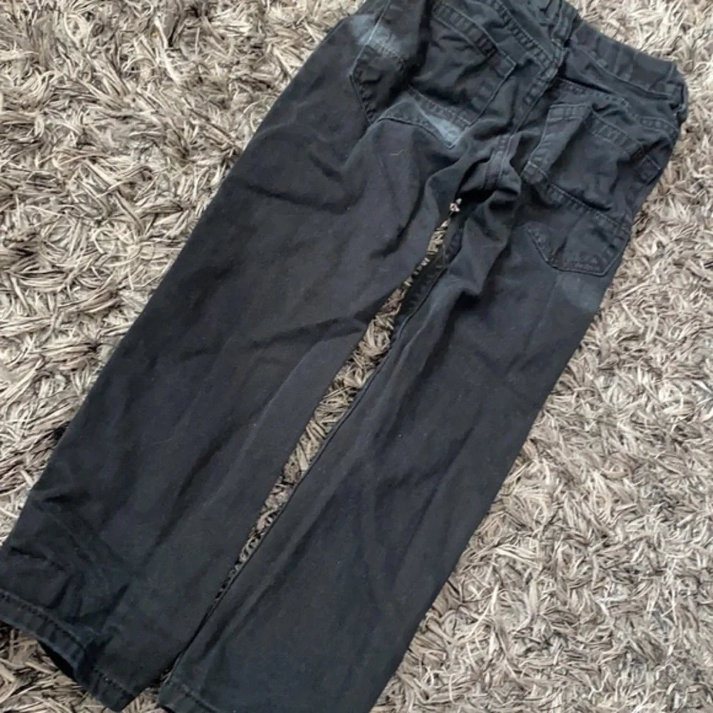 H&M black boys denim pants 3-4 years.